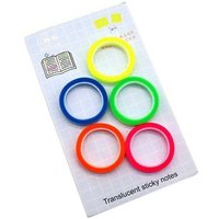 Klebeband in verschiedenen farben - textmarker - 5 rollen von NORTHIX