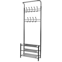 Kleiderbügel - Regal mit Schuhregal 15744 von NORTHIX