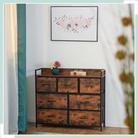 Kommode mit 7 stoff aufbewahrungsbehaltern Kommode mit 7 stoff aufbewahrungsbehaltern von NORTHIX