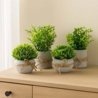 Kunstpflanzen set kleine kunststoff dekoration in topfen Kunstpflanzen set kleine kunststoff dekoration in topfen von NORTHIX