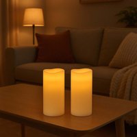 Led kerzen mit timer und fernbedienung 2er set Led kerzen mit timer und fernbedienung 2er set von NORTHIX