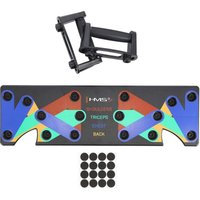 Liegestutzbrett mit multipositionsschlitzen schwarz Liegestutzbrett mit multipositionsschlitzen schwarz von NORTHIX