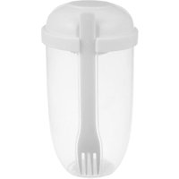 Lunchbox mit Saucenbehälter und Gabel - Weiß von NORTHIX