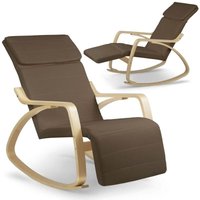 Luxus schaukelstuhl suzi - braun Luxus schaukelstuhl suzi - braun von NORTHIX