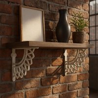 Mandala regalhalterungen aus gusseisen 2er set Mandala regalhalterungen aus gusseisen 2er set von NORTHIX