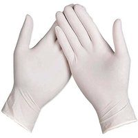 Master gloves packung mit 100 gepuderten latex einweghandschuhen - groe l von NORTHIX