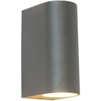 Mats II Wandleuchte 2xGU10 Fassung IP44 Anthrazit von NORTHIX
