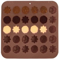 Pralinenform für Pralinen, Pralinen, Silikonform, braun SILLINIE ORION 151736 von NORTHIX