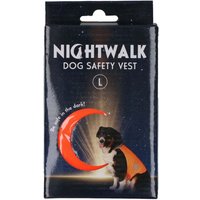 Nightwalk sicherheitsweste fur hunde orange groe l von NORTHIX