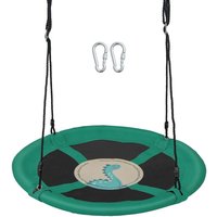 Northix - 100 cm nestschaukel mit verstellbaren seilen hangeschaukel kinderschaukel rundschaukel grun Northix - 100 cm nestschaukel mit verstellbaren seilen hangeschaukel kinderschaukel rundschaukel grun von NORTHIX