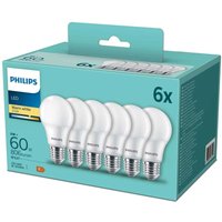 Northix - 6er-Pack led E27 Normal Frost 60W 806lm von NORTHIX