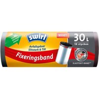 Northix - Abfallbeutel Elastic Fixband 30L 8 Stück dfp von NORTHIX