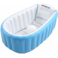 Northix - Aufblasbare Badewanne für Babys - Blau von NORTHIX