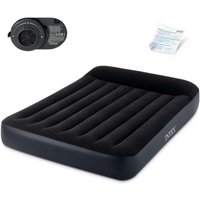 Northix - Aufblasbare matratze 191x137x25 cm mit eingebauter elektropumpe intex 64148 von NORTHIX