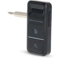 Northix - Bluetooth receiver connection output usb c female 35 mm aac sbc automatic power off function black 88301780 88301780 von NORTHIX