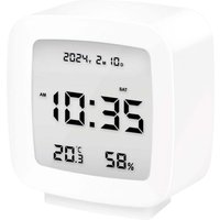 Northix - Digitaler Wecker mit Datum, Temperatur, Luftfeuchtigkeit von NORTHIX