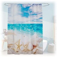 Duschvorhang 180x200 cm mit motiv 8830 von NORTHIX