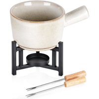 Northix - Fondue set porcelain 450 ml 4 pcs 88326243 von NORTHIX