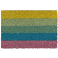 Northix - Fußmatte aus Kokosfaser in Regenbogenfarben Northix - Fußmatte aus Kokosfaser in Regenbogenfarben von NORTHIX