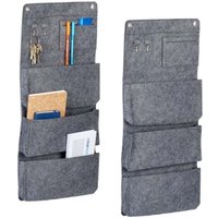 Hangender organizer im 2er set mit 3 fachern 88 von NORTHIX
