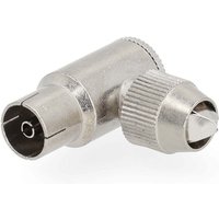 Northix - Iec coax stecker 90 abgewinkelt buchse vernickelt 75 ohm schraube kabeleingangsdurchmesser 70 mm metall silber 2 stuck gift box with euro Northix - Iec coax stecker 90 abgewinkelt buchse vernickelt 75 ohm schraube kabeleingangsdurchmesser 70 mm metall silber 2 stuck gift box with euro von NORTHIX