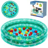 Inflatable pool for children with balls 91x20cm bestway 51141 von NORTHIX