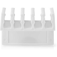 Kabelmanagement kabelklemme click and go 2 stk anzahl der schlitze 5 scheiben maximale kabelstarke 71 mm polypropylen wei 88301883 88301883 von NORTHIX