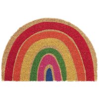 Northix - Kokos-Fußmatte Regenbogen von NORTHIX