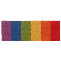 Northix - Kokos-Fußmatte Regenbogen von NORTHIX