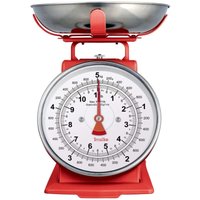 Northix - Küchenwaage Tradition 500 Dual Red 1L Schüssel, 5 kg von NORTHIX