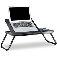 Northix - Laptoptisch furs bett schwarz von NORTHIX
