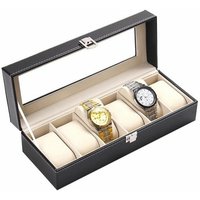 Northix - Luxus Uhrenbox für 6 Uhren von NORTHIX