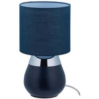 Northix - Nachttischlampe mit Touchfunktion dunkelblau von NORTHIX