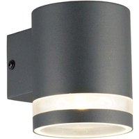 Northix - Nils i Wandleuchte GU10 Fassung IP44 Anthrazit von NORTHIX