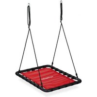 Northix - Schaukel mit quadratischem nest in rot von NORTHIX
