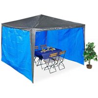 Seitenteile fur blauen pavillon 3er set 8830942 von NORTHIX