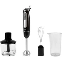 Northix - Stabmixer MultiKit 600W STM200 Edelstahl/Schwarz von NORTHIX