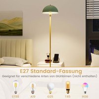 Northix - Stehleuchte wohnzimmer 163cm e27 fassung stehlampe mit bruchsicherem lampenschirm 88303174 88303174 von NORTHIX