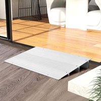Northix - Turschwellenrampe 85 cm hohe einstiegsrampe mit verstellbarem aluminiumrahmen rutschfester zugangsrampe von NORTHIX