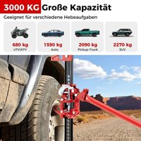 Northix - Wagenheber 3t high lift allzweckheber offroad stockwinde 112 cm zahnstangenheber rot Northix - Wagenheber 3t high lift allzweckheber offroad stockwinde 112 cm zahnstangenheber rot von NORTHIX