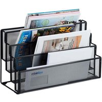 Northix - Zeitschriftenständer aus Metall mit 4 Fächern von NORTHIX