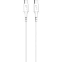 Gear Ladekabel usb-c auf usb-c 2.0 1 m weißes rundes Kabel von NORTHIX