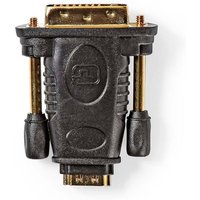 Northix - Hdmi adapter dvi d 241 pin male hdmi output vernickelt gerade abs schwarz 1 stk box von NORTHIX