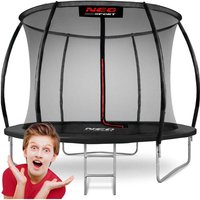 Northix - Profiltrampolin fur den garten 8ft252cm mit innerem schutznetz von neo sport von NORTHIX