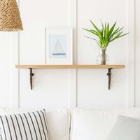 Regalhalterungen mandala design gusseisen 2er set Regalhalterungen mandala design gusseisen 2er set von NORTHIX