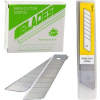 Replacement segmented blades 18mm 14 segments pack of 10 Replacement segmented blades 18mm 14 segments pack of 10 von NORTHIX