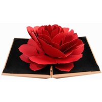 Ringkasten mit 3d rose in papier - rosa Ringkasten mit 3d rose in papier - rosa von NORTHIX