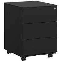 Rollbarer buroschrank mit 3 schubladen schloss und rollen Rollbarer buroschrank mit 3 schubladen schloss und rollen von NORTHIX