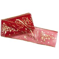 Rotes band mit weihnachtsmotiven Rotes band mit weihnachtsmotiven von NORTHIX