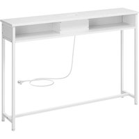 Rustikaler konsolentisch mit steckdosen und usb anschlussen - schlankes design von NORTHIX